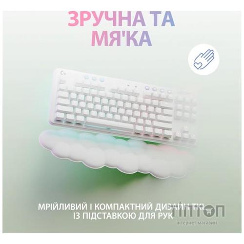 Клавіатура Logitech G715 Aurora Wireless Gaming GX Red Lightspeed/Bluetooth UA Off-White (920-010692)