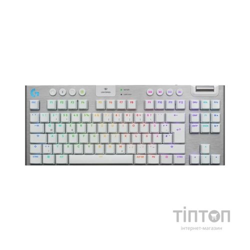 Клавіатура Logitech G915 TKL X Lightspeed Switch-Tactile Wireless/Bluetooth/USB UA White (920-012737)