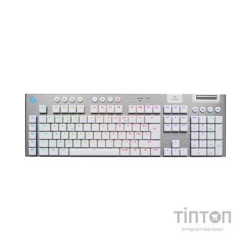 Клавіатура Logitech G915 X Lightspeed Switch-Tactile Wireless/Bluetooth/USB UA White (920-012690)