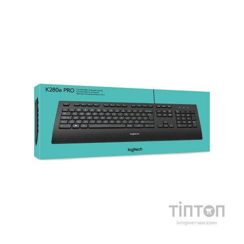 Клавіатура Logitech K280e for Business USB UA Black (920-005217)