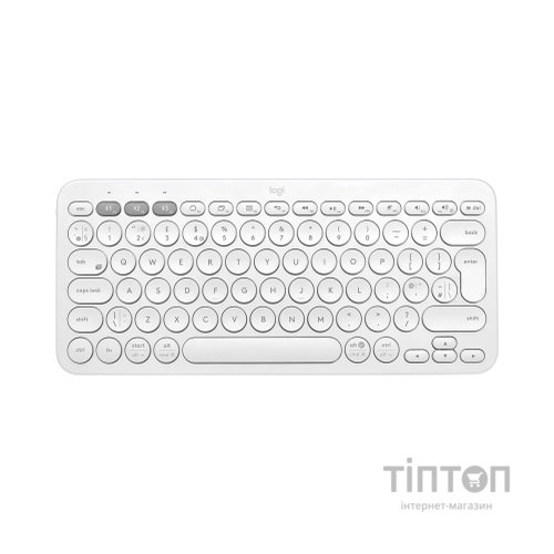 Клавіатура Logitech K380s Multi-Device Bluetooth UA White (920-011852)