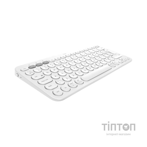 Клавіатура Logitech K380s Multi-Device Bluetooth UA White (920-011852)