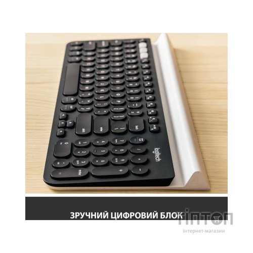 Клавіатура Logitech K780 Multi-Device Wireless UA Dark Gray (920-008042)