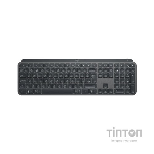 Клавіатура Logitech MX Keys Advanced for Business Wireless Illuminated UA Graphite (920-010251)