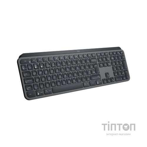 Клавіатура Logitech MX Keys Advanced for Business Wireless Illuminated UA Graphite (920-010251)