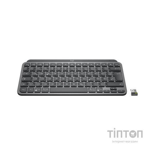 Клавіатура Logitech MX Keys Mini For Business Wireless Illuminated UA Graphite (920-010608)