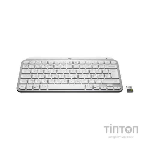 Клавіатура Logitech MX Keys Mini For Business Wireless Illuminated UA Pale Grey (920-010609)