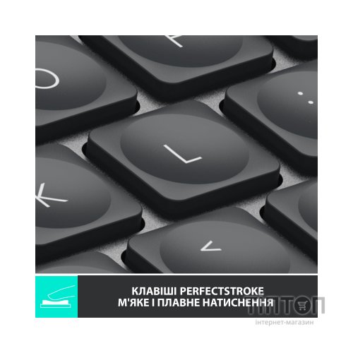 Клавіатура Logitech MX Keys Mini Wireless Illuminated Graphite (920-010501)