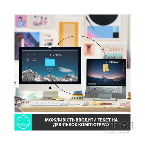 Клавіатура Logitech MX Keys Mini Wireless Illuminated UA Pale Grey (920-010499)