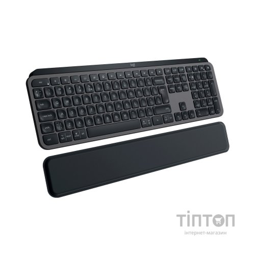 Клавіатура Logitech MX Keys S Plus Palmrest Wireless UA Graphite (920-011589)