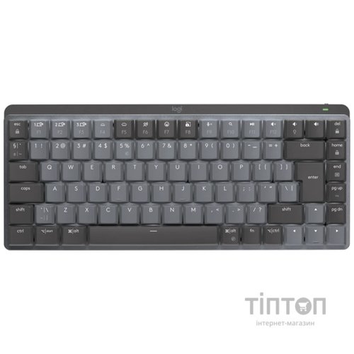 Клавіатура Logitech MX Mechanical Mini Minimalist UA Graphite (920-010780)