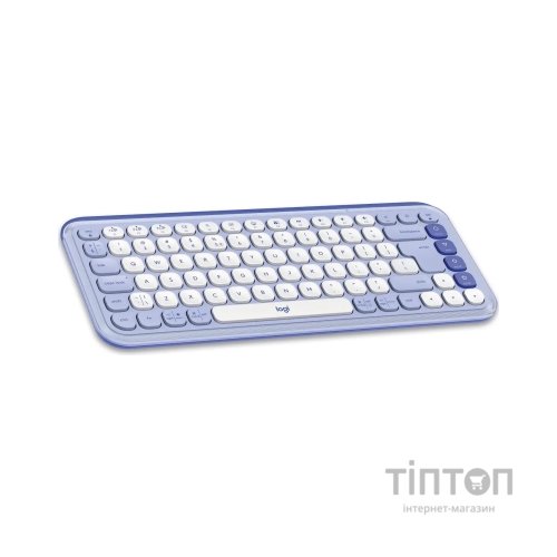 Клавіатура Logitech POP Icon Keys Bluetooth UA Lilac (920-013074)