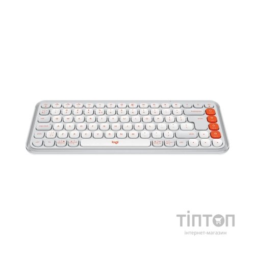 Клавіатура Logitech POP Icon Keys Bluetooth UA Off-White (920-013072)