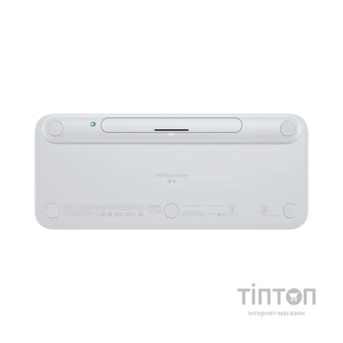 Клавіатура Logitech POP Icon Keys Bluetooth UA Off-White (920-013072)