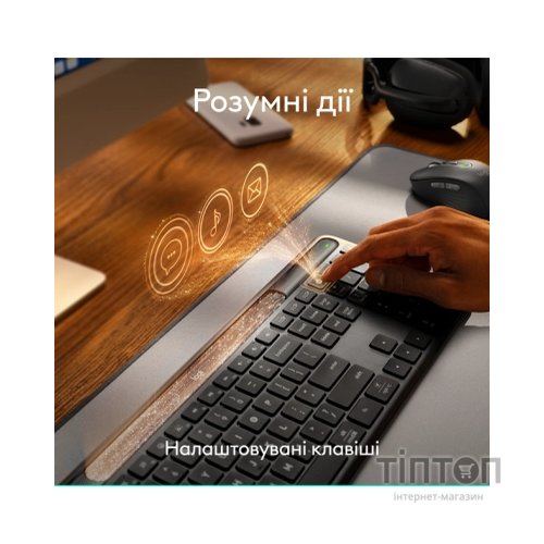 Клавіатура Logitech Slim Solar+ Bluetooth Graphite (920-013764)