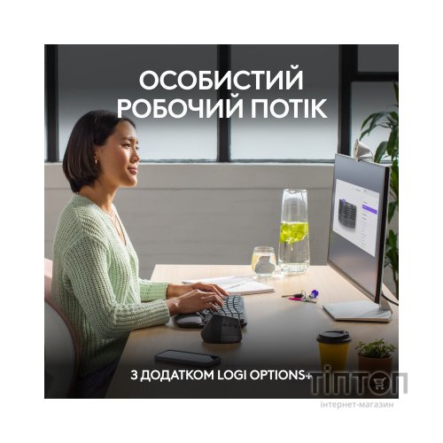 Клавіатура Logitech Wave Keys Bluetooth/Wireless Black (920-012304)