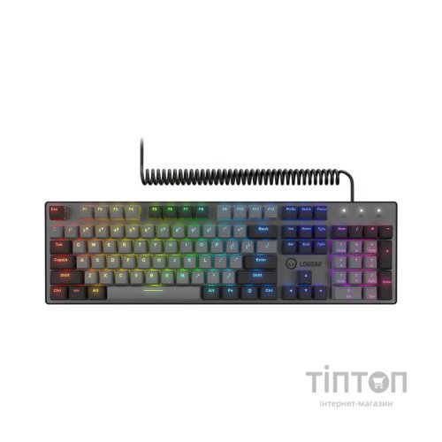 Клавіатура Lorgar Azar 514 RGB USB UA Black (LRG-GK514B-UA)