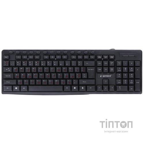 Клавіатура Gembird KB-UM-107-UA USB Black (KB-UM-107-UA)