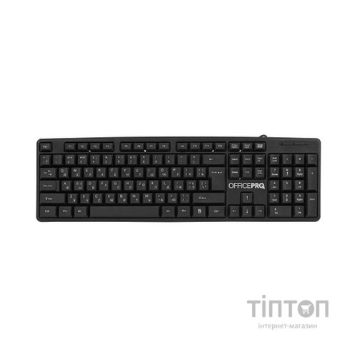 Клавіатура OfficePro SK166 USB Black (SK166)