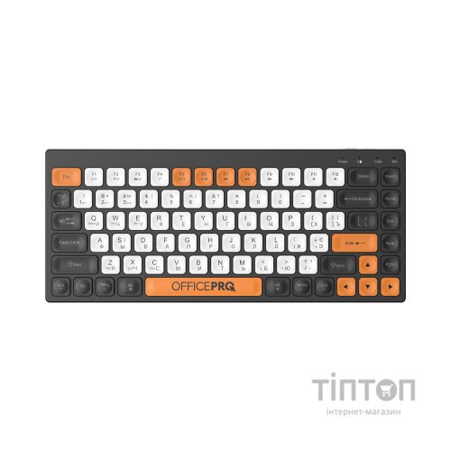 Клавіатура OfficePro SK955B Wireless/Bluetooth Black (SK955B)