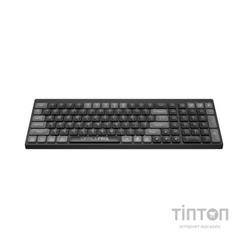 Клавіатура OfficePro SK985B Wireless/Bluetooth Black (SK985B)