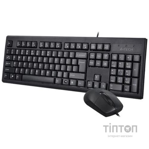 Клавіатура+миша A4Tech KR-8372S (Black))
