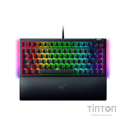 Клавіатура Razer BlackWidow V4 75 USB UA Black (RZ03-05000100-R3M1)