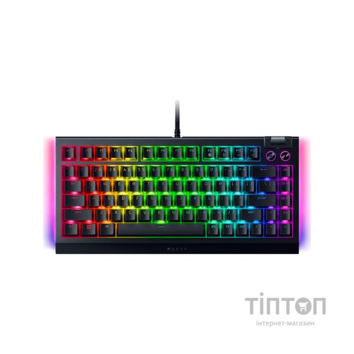 Клавіатура Razer BlackWidow V4 75 USB UA Black (RZ03-05000100-R3M1)