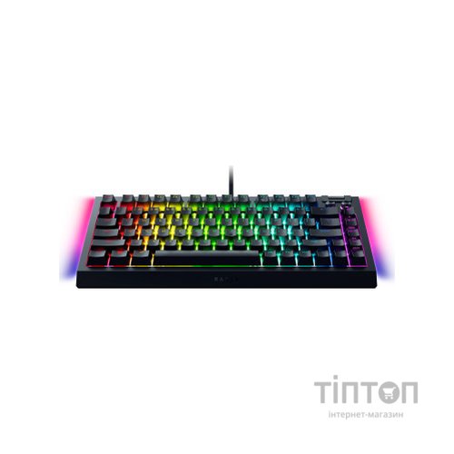 Клавіатура Razer BlackWidow V4 75 USB UA Black (RZ03-05000100-R3M1)