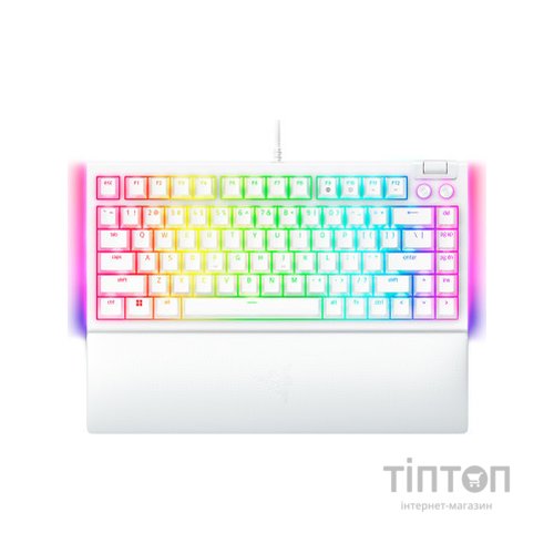 Клавіатура Razer BlackWidow V4 75 USB UA White (RZ03-05001700-R3M1)