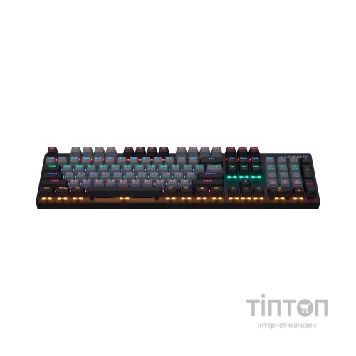 Клавіатура Razer BlackWidow V4 Yellow Switch USB RU Black (RZ03-04692500-R3R1)