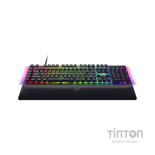 Клавіатура Razer BlackWidow V4 Yellow Switch USB RU Black (RZ03-04692500-R3R1)