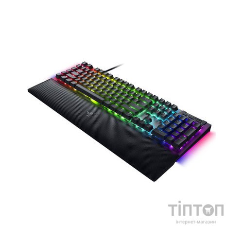 Клавіатура Razer BlackWidow V4 Yellow Switch USB RU Black (RZ03-04692500-R3R1)