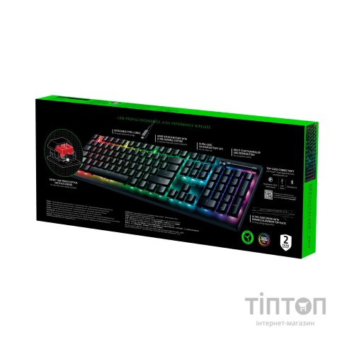 Клавіатура Razer DeathStalker V2 Pro Wireless Red Switch UA Black (RZ03-04360800-R3M1)