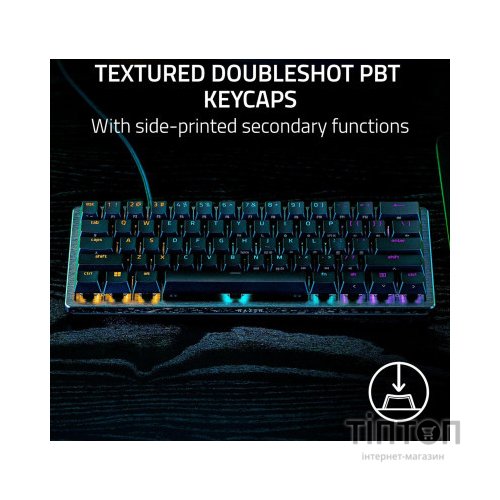 Клавіатура Razer Huntsman V3 Pro Mini USB UA Black (RZ03-04990100-R3M1)