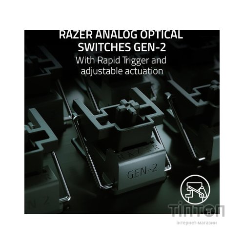 Клавіатура Razer Huntsman V3 Pro USB UA Black (RZ03-04970100-R3M1)