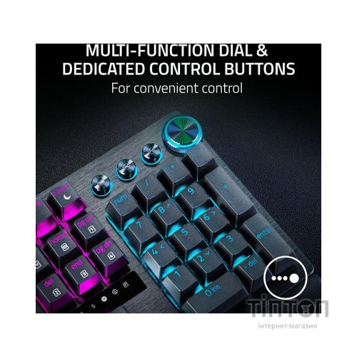 Клавіатура Razer Huntsman V3 Pro USB UA Black (RZ03-04970100-R3M1)