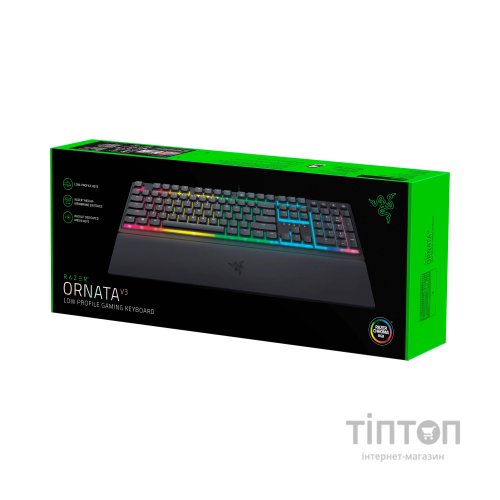 Клавіатура Razer Ornata V3 TKL RGB 84key Mecha-Membrane Switch USB UA Black (RZ03-04881800-R371)