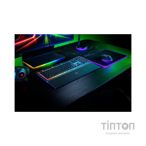 Клавіатура Razer Ornata V3 TKL RGB 84key Mecha-Membrane Switch USB UA Black (RZ03-04881800-R371)