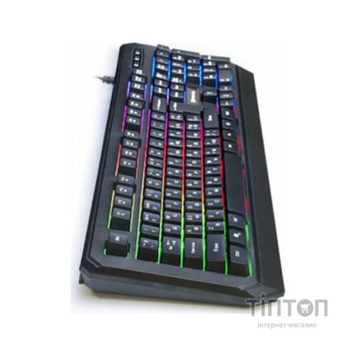Клавіатура REAL-EL 7001 Comfort Backlit Black