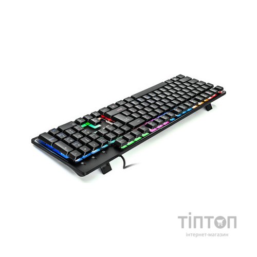 Клавіатура REAL-EL 7011 Comfort Backlit Black
