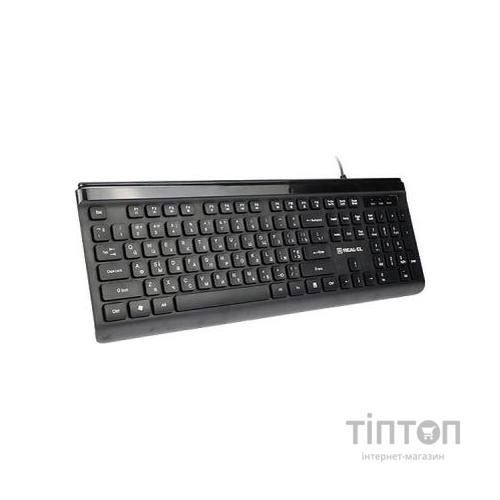 Клавіатура REAL-EL 7085 Comfort Black