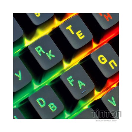 Клавіатура REAL-EL 7090 Comfort Backlit, black