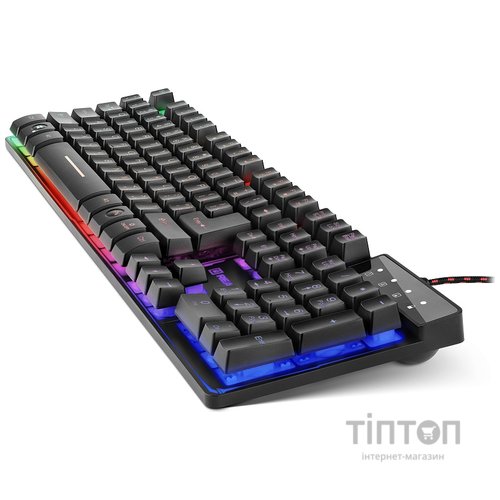 Клавіатура REAL-EL Gaming 8700 Black