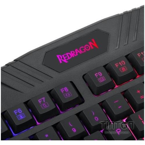 Клавіатура Redragon Harpe2 USB UKR Black (77484)