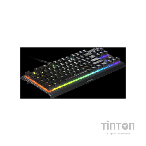 Клавіатура SteelSeries Apex 3 TKL UA USB Black (SS64831)