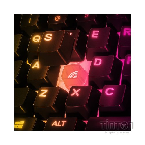 Клавіатура SteelSeries Apex 3 TKL UA USB Black (SS64831)