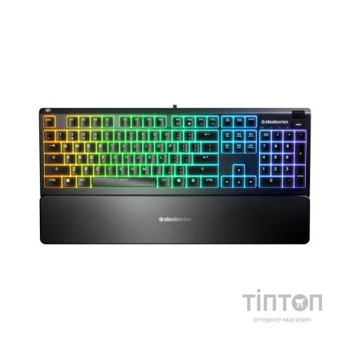 Клавіатура SteelSeries Apex 3 UA (64795)