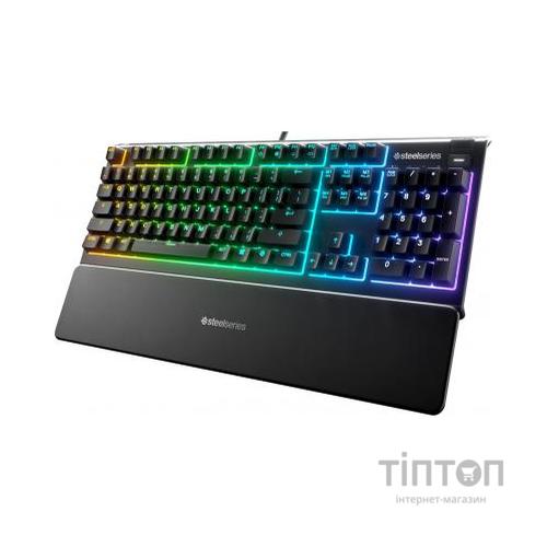 Клавіатура SteelSeries Apex 3 UA (64795)