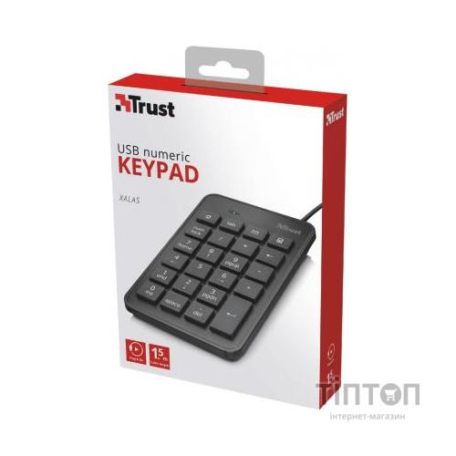 Клавіатура Trust Xalas USb numeric keypad (22221)